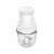 Tayama 2.5-Cup White Mini Chopper 4-Layer Blade Food Processor Perspective: front
