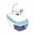 Tayama 27 oz. Blue Electric Ice Shaver Snow Cone Machine Perspective: front