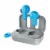Skullcandy Dime True Wireless Earbuds - Blue Perspective: front
