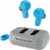Skullcandy Dime 2 True Wireless in-ear Earbuds - Blue Perspective: front