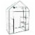 Walk-In Greenhouse 4 Shelves Outdoor Portable Garden Plant Clear Growing Rack Perspective: front