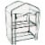 Mini Greenhouse 2 Shelves Outdoor Portable Garden Plant Growing Rack Perspective: front