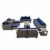 13-Piece Outdoor Patio Furniture Set Wicker Rattan Sectional Sofa & Couch with Coffee Table Perspective: front