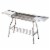 28.8 inches Portable Charcoal BBQ Grill with Side Shelf Perspective: front