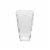 10 oz. Clear Square Plastic Cups (336 Cups) Perspective: front