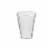 2 oz. Clear Square Plastic Shot Glasses (960 Glasses) Perspective: front