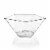 3.5 oz. Clear Star Pentagon Disposable Plastic Dessert Cups (288 Cups) Perspective: front