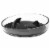 Pet Life Cirlicue Shark Fin Shaped Modern Slow Feeding Pet Bowl Perspective: front