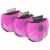 Pet Life Axler Triple Rotating Rake Deshedder and Dematting Grooming Pet Comb Perspective: front
