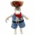 Pet Life Rodeo Bones Cowboy Pet Dog Costume Uniform Perspective: front