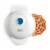 Dash® Spiderweb Mini Waffle Maker - Shimmer White Perspective: front