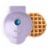 Dash Mini Waffle Maker - Lilac Perspective: front