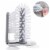 Glass Washer with Double Sided Bristle Brush, Glass Cup Brush Cleaner with Suction Cups Perspective: front