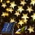 23 Ft 50 Solar Star String Light 8 Lighting Modes Outdoor Garden Patio Lawn Decoration - Warm Perspective: front