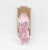Oak and Reed Tie Dye Yoga Socks, Mauve M/L Perspective: front