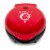 Nostalgia My Mini Santa Red Waffle Maker Perspective: front