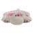 Pillow Pets Jumboz Sweet Strawberry Milkshake Scented Cow Plush Toy Perspective: front