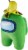 Cortex Toys Among Us Banana Peeled Hat Plush Crewmate Buddy Toy - Lime Green Perspective: front
