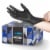 Hand-E Black Nitrile Gloves, Perfect for Cleaning & Cooking - 50 Pack Perspective: front