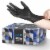 Hand-E Black Nitrile Gloves, Perfect for Cleaning & Cooking - 200 Pack Perspective: front