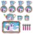 GOSSI Incorporated Unicorn Tin Tea Set Perspective: front