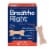 Breathe Right® Drug Free Extra Strength Tan Nasal Strips Perspective: front