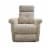 Sitswell Easton Swivel Glider Recliner - Taupe Perspective: front