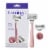 Flamingo Rose Razor and Cartridge Set Perspective: front