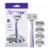 Flamingo Razor with Blade Refills - Lilac Perspective: front