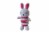 Rabbit Plush Toy, Stuffed Rabbit Plush, Stuffed Animal, 14 Inches Red Perspective: front