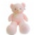 Teddy Bear | Crochet Floral Lace Stuffed Animal | Swiss Jasmine® Plushies | 32 Inches Perspective: front