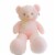 Teddy Bear | Crochet Floral Lace Stuffed Animal | Swiss Jasmine® Plushies | 32 Inches Perspective: front