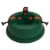 Northlight Green Wide Mouth Simple Set Live Christmas Tree Stand - Holds Trees up to 6ft Perspective: front