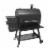 LifePro SCSP1500LP 1500 Square Inch Barrel Precision Wood Pellet Smoker Grill Perspective: front
