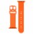 WITHit Apple Watch 42/44/45/Ultra (49mm) Keeperless Band - Orange Perspective: front
