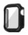 WITHit Black Apple Watch Rugged Bumper with integrated Glass Protection Perspective: front