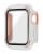 WITHit Apple Watch/Pink Rugged Bumper with Integrated Glass Protection Perspective: front