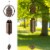 VP Home Zen Buddha Rustic 31  H Wind Chimes Outdoor Decor Garden Gift for Women Perspective: front