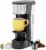 Chefman Single Serve Coffee Maker w/ Reservoir - Uses K Cups or Grounds - Black Perspective: front