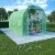 vidaXL Greenhouse 73.8 ft² 11.3'x6.6'x6.6' Perspective: front