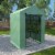 vidaXL Greenhouse with Shelves Steel 56.3 x56.3 x76.8 Perspective: front