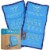 TruHealth 2 Pack Large Reusable Gel Ice Pack - For Hot & Cold Muscle Therapy, Blue Perspective: front