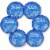 Thrive 6 Small Round Hot and Cold Reusable Ice Packs Face and Sinus Relief Perspective: front