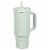 Ello® Pop & Fill 30oz Stainless Steel Water Bottle - Sage Perspective: front