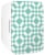 Cooluli Infinity 10 Liter Portable Compact Mini Fridge - Green Checkered Print Perspective: front