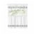 Kate Aurora Pacifico 3 Piece Kitchen Curtain Set - 24 in. Long - White Perspective: front