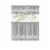 Kate Aurora Pacifico 3 Piece Kitchen Curtain Set - 24 in. Long - Silver Perspective: front