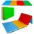 BalanceFrom Fitness 120 x 48 All Purpose Folding Gymnastics Exercise Mat, Multi Perspective: front