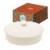 Chef Tacos Ceramic Tortilla Warmer, 8", Cream, Tortilla Holder Container Perspective: front
