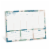 Rileys & Co Undated Weekly Planner, 11.0 x 8.3 in, Floral Print, Tearsheet Perspective: front